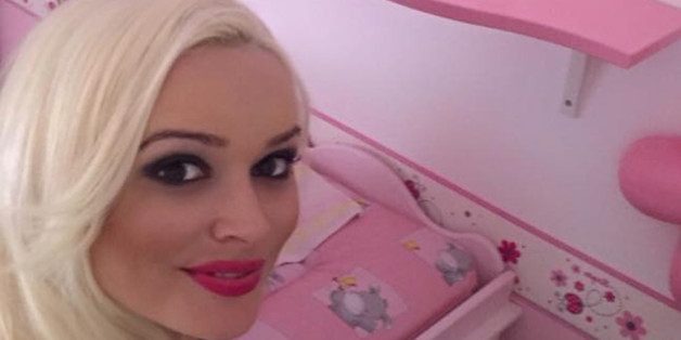 Ein echtes Mädchenzimmer: Dieses Foto postete Daniela Katzenberger auf Facebook