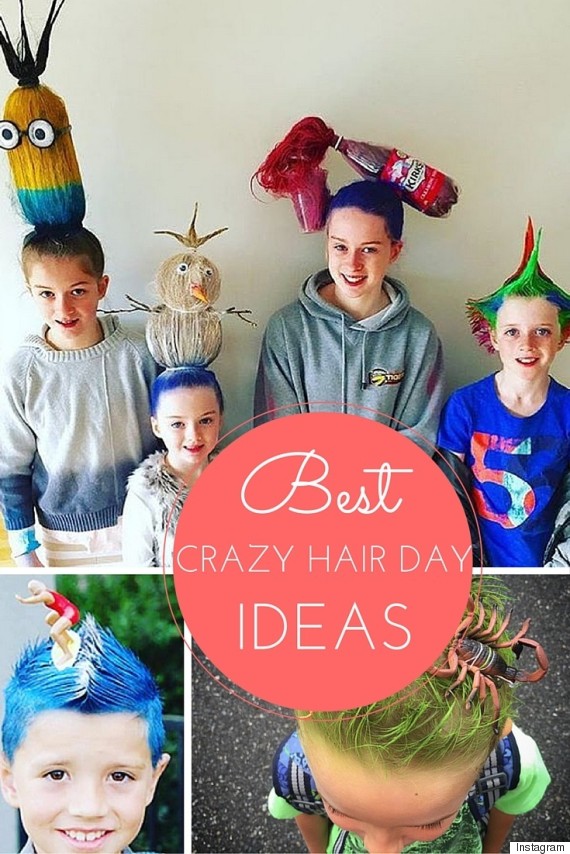  Crazy  Hair  Day  Ideas  These Parents Take Things To A Whole 
