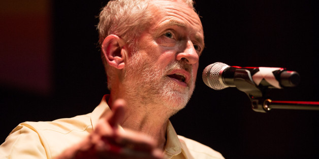 LONDON, ENGLAND - SEPTEMBER 10: Jeremy Corbyn, MP for Islington North and candidate in the Labour Party leadership election, speaks to supporters at the Rock Tower on September 10, 2015 in London, England. Voting closed in the Labour Party leadership contest with the results of which due to be announced on September 12. (Photo by Rob Stothard/Getty Images)