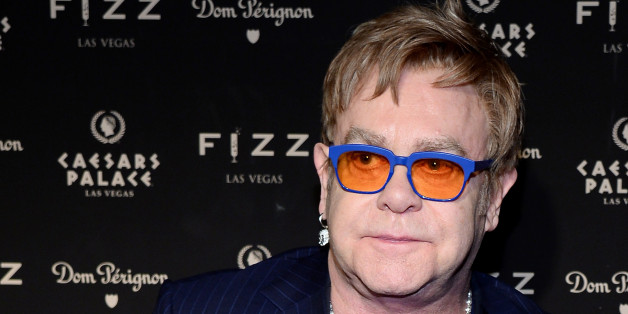 Der britische Musiker Elton John