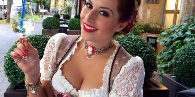 Verena Kerth liebt es, auf die Wiesn zu gehen