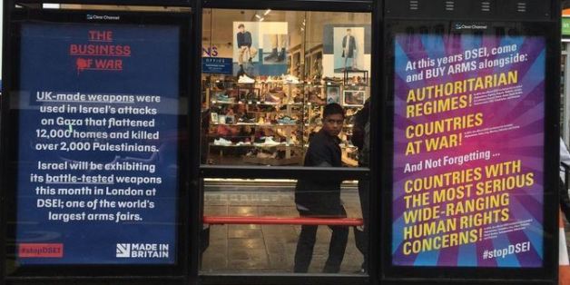 Bansky et les artistes de Dismaland font de la pub contre la foire aux armes à Londres (PHOTOS)