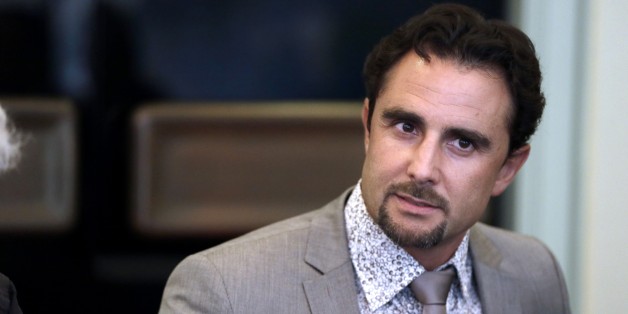 Former French employee of HSBC Private Bank Herve Falciani is seen on July 2, 2013 during his audition at the National Assembly, in Paris. Falciani was auditionned by socialist deputees Yann Galut and Sandrine Mazetier after being allowed to enter France and benefit from police protection and collaboration with justice. Falciani collected data on at least 24,000 customers of HSBC's Swiss subsidiaries from 2006 to 2008, while he worked in the bank's information technology development unit in Gene