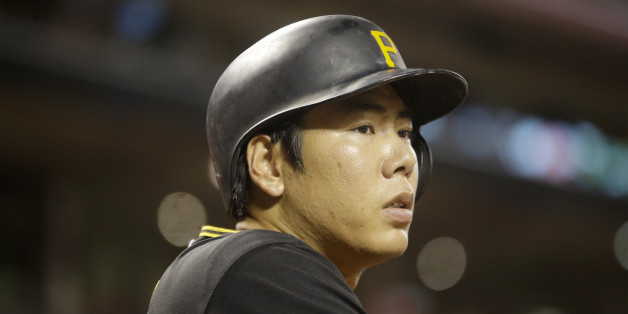 Pittsburgh Pirates third baseman Jung Ho Kang during a baseball game against the Cincinnati Reds, Tuesday, Sept. 7, 2015, in Cincinnati. (AP Photo/Tony Tribble)
