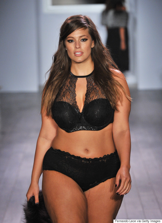 PlusSize Model Ashley Graham Stuns On NYFW Runway