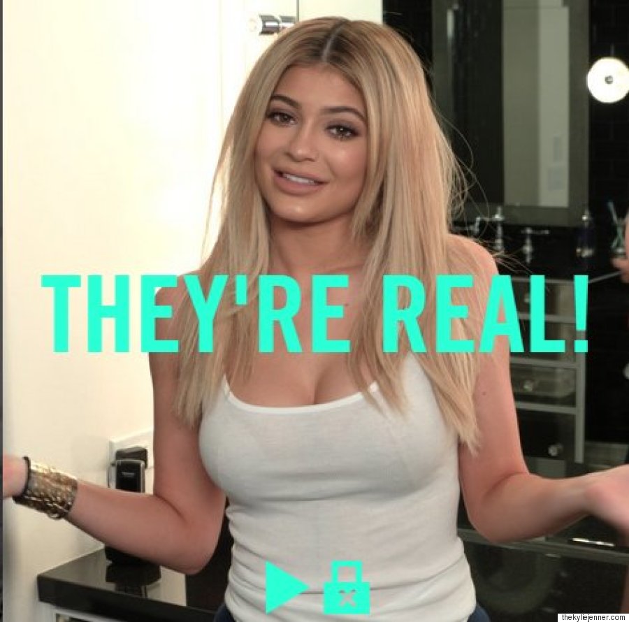 Kylie Jenner Reveals Her Trick To Getting Amazing Cleavage