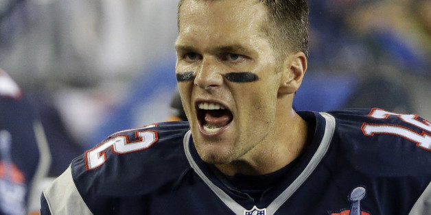 New England Patriots quarterback Tom Brady shouts on the sideline in the first half of an NFL football game against the Pittsburgh Steelers, Thursday, Sept. 10, 2015, in Foxborough, Mass. (AP Photo/Stephan Savoia)