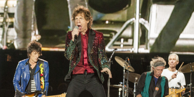 Die Rolling Stones auf einem kanadischen Festival