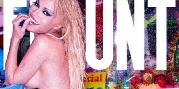 Pamela Anderson postete das Cover von "Flaunt" auf Instagram