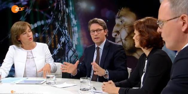 Andreas Scheuer bei "Maybrit Illner"