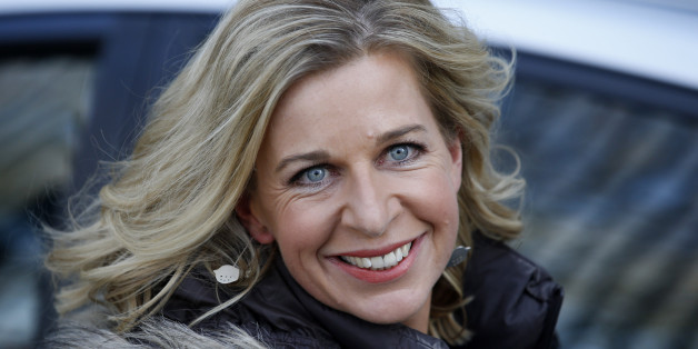 LONDON, UNITED KINGDOM - FEBRUARY 9: Katie Hopkins seen leaving the ITV Studios after an appearance on 'Loose Women' on February 9, 2015 in London, England. (Photo by Neil Mockford/Alex Huckle/GC Images)