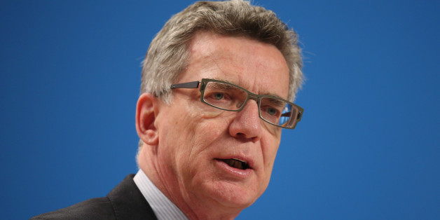 Innenminister Thomas de Maizière äußert sich zur Flüchtlingskrise