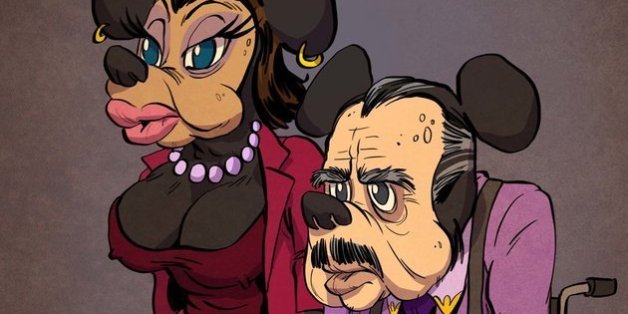 Les personnages de Disney revisités en personnes âgées (PHOTOS)