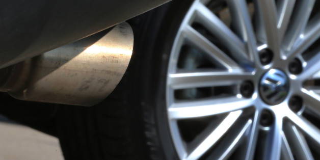 Ein Dieselauto des deutschen Herstellers VW