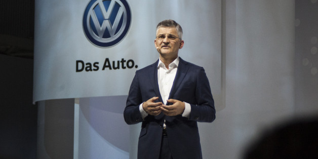 NEW YORK, NY - SEPTEMBER 21: Michael Horn speaks onstage during the 2016 Volkswagon Passat unveiling and special performance by Lenny Kravitz at the Duggal Greenhouse on September 21, 2015 in New York City. (Photo by Santiago Felipe/Getty Images)
