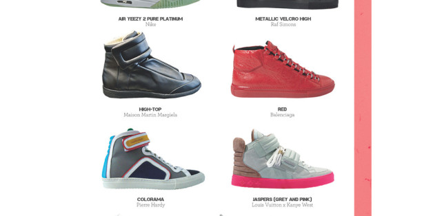 Der Sneaker oder Turnschuh hat sich über Jahrzehnteverändert.