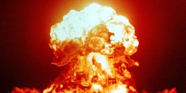 XX-34 BADGER (yield 23 kt) - an atmospheric nuclear test performed by the U.S. on 18April 1953 as part of Operation Upshot-Knothole at the Nevada Test Site.
Image in the public domain
Image: U.S Government