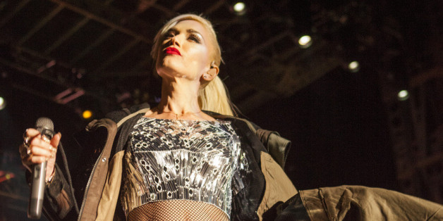 Gwen Stefani bei einem Auftritt mit ihrer Band No Doubt
