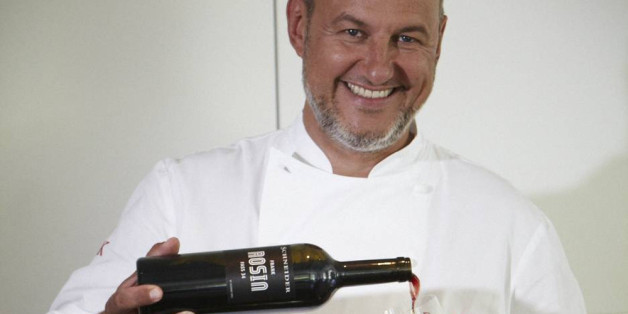 Frank Rosin hat einen Wein kreiert.