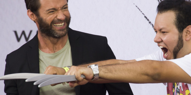 Hugh Jackman freut sich über seine Fans
