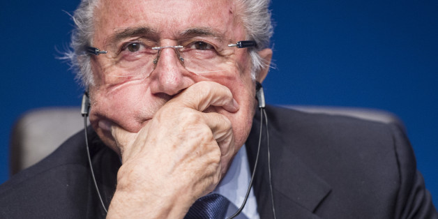 FIFA President Joseph Blatter s attends a news conference following the FIFA Executive Committee meeting in Zurich, Switzerland, on Friday, March 20, 2015. Among many topics, the Committee discussed the 2022 FIFA World Cup in Qatar. (AP Photo/Keystone,Ennio Leanza)