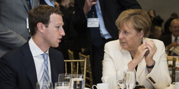 Angela Merkel trifft Mark Zuckerberg in New York