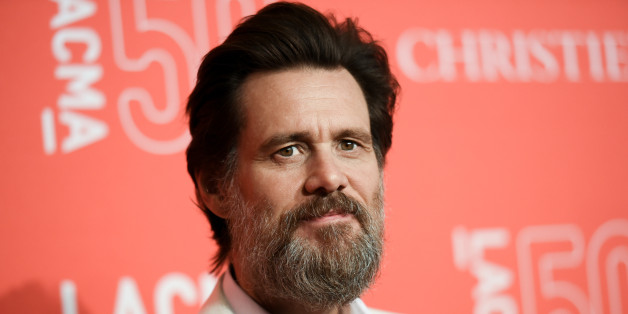 FILE - In this April 18, 2015 file photo, Jim Carrey arrives at LACMA's 50th Anniversary Gala in Los Angeles. Carrey says he was shocked and saddened to learn of the death of ex-girlfriend Cathriona White, likening the news to being hit by a lightning bolt. The 30-year-old makeup artist was found dead in her Sherman Oaks apartment on Monday, Sept. 28, according to the Los Angeles County Coronerâs Office. Her death is being investigated as a possible suicide in the ongoing case with an exami