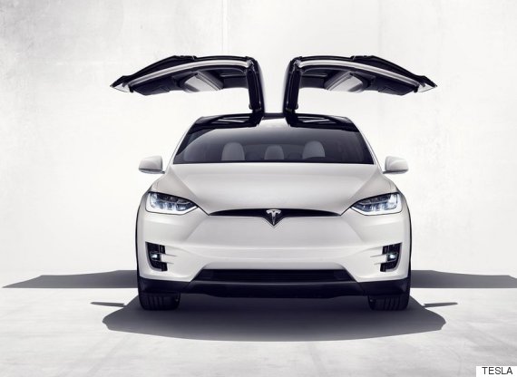Tesla Unveils Model X Electric Family Car With Falcon Wing Doors And This Is The First Time Company Has Made An Effort To Reel In Families As Car Ers And Noticeable