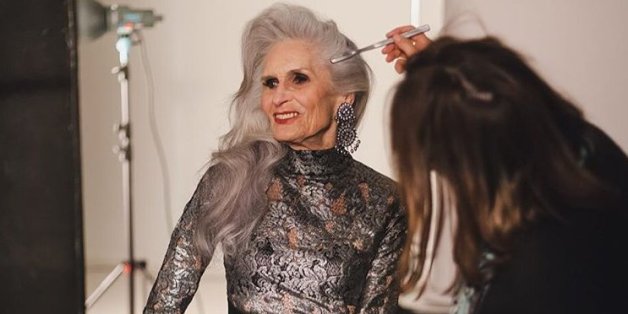 Lauren, Carmen, China et Daphne, 70 ans et plus, mannequins seniors