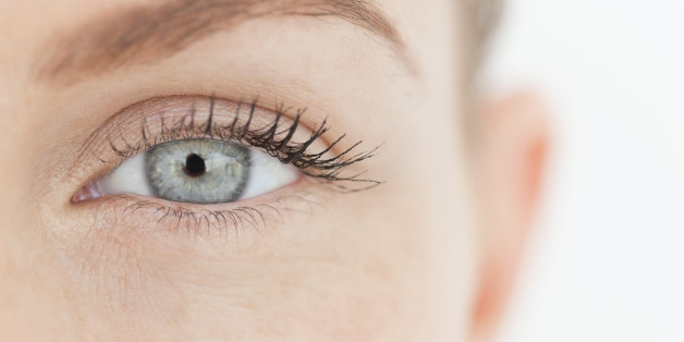 Close up portrait of womans eye