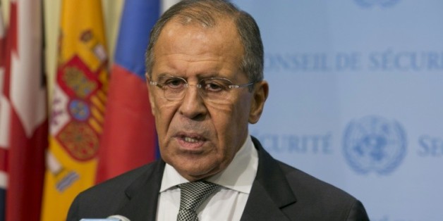 Le ministre russe des Affaires étrangères Sergueï Lavrov le 30 septembre 2015 à l'Onu à New York