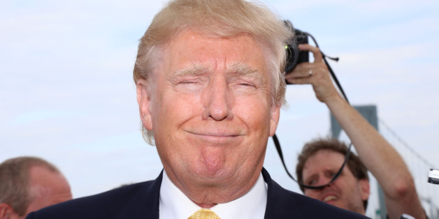 Donald Trump attends the Hank's Yanks 1st Annual Golf Classic at Trump Golf Links on Monday, July 6, 2015, in New York. (Photo by Greg Allen/Invision/AP)