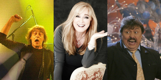 Von links: Puhdys-Frontmann Dieter "Maschine" Birr, Veronika Fischer, Achim Mentzel