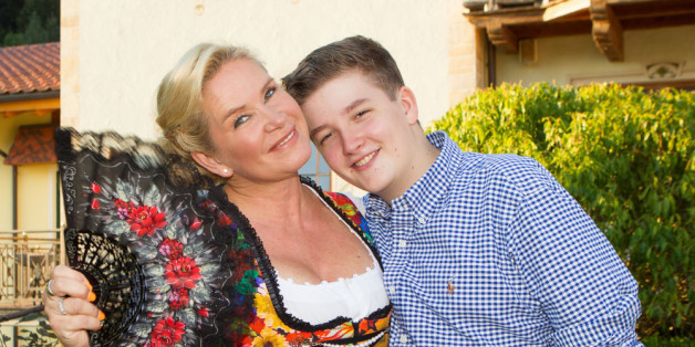 Claudia Effenbergs Sohn landete nach einem Unfall mit einem Motorradfahrer im Krankenhaus.