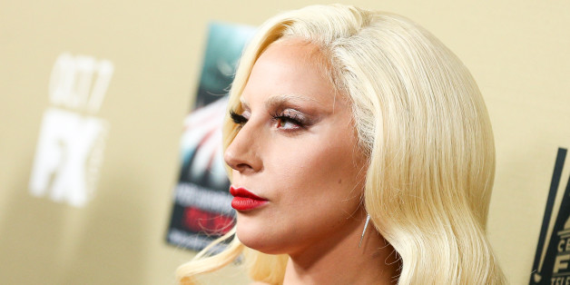 Lady Gaga attends the LA Premiere Screening of "American Horror Story: Hotel" held at Regal Cinemas L.A. Live on Saturday, Oct. 3, 2015, in Los Angeles. (Photo by John Salangsang/Invision/AP)