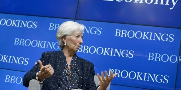La directrice du FMI et ancienne ministre française de l'Economie, Christine Lagarde à Washington, le 22 septembre 2015