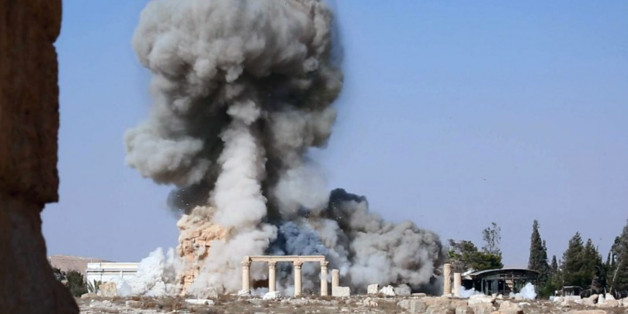 Ein Angriff auf die syrische Stadt Palmyra, bei dem mutmaßlich Kämpfer des Islamischen Staats Tempelanlagen zerstören
