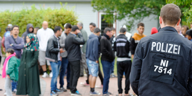 Erstaufnahmelager für Flüchtlinge in Friedland (Niedersachsen)