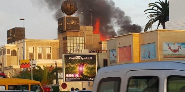 Explosions et flammes au siège d'Addoha à Casablanca