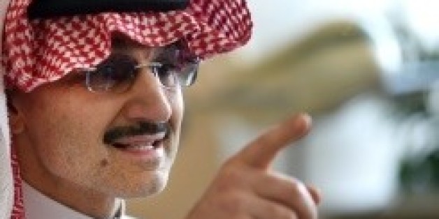Le milliardaire saoudien Al-Walid ben Talal, le 1er juillet 2015 lors d'une conférence de presse à Ryad