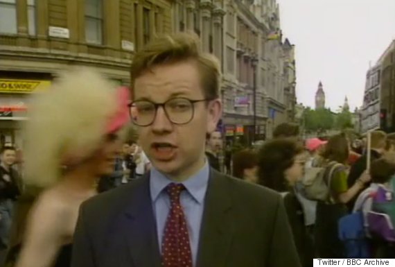 Michael Gove At London Gay Pride In 1993 In Bbc Archive