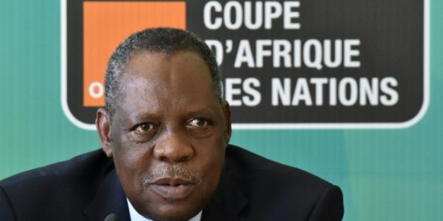 Le président de la CAF et vice-président de la Fifa Issa Hayatou le 29 janvier 2015 à Malabo