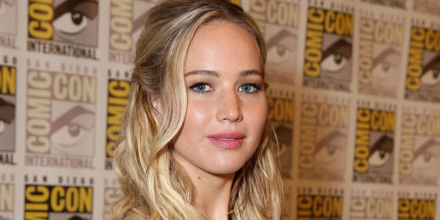 Jennifer Lawrence seen at Lionsgate âThe Hunger Games: Mockingjay Part 2" Presentation at 2015 Comic Con on Thursday, July 9, 2015, in San Diego. (Photo by Eric Charbonneau/Invision for Lionsgate/AP Images)