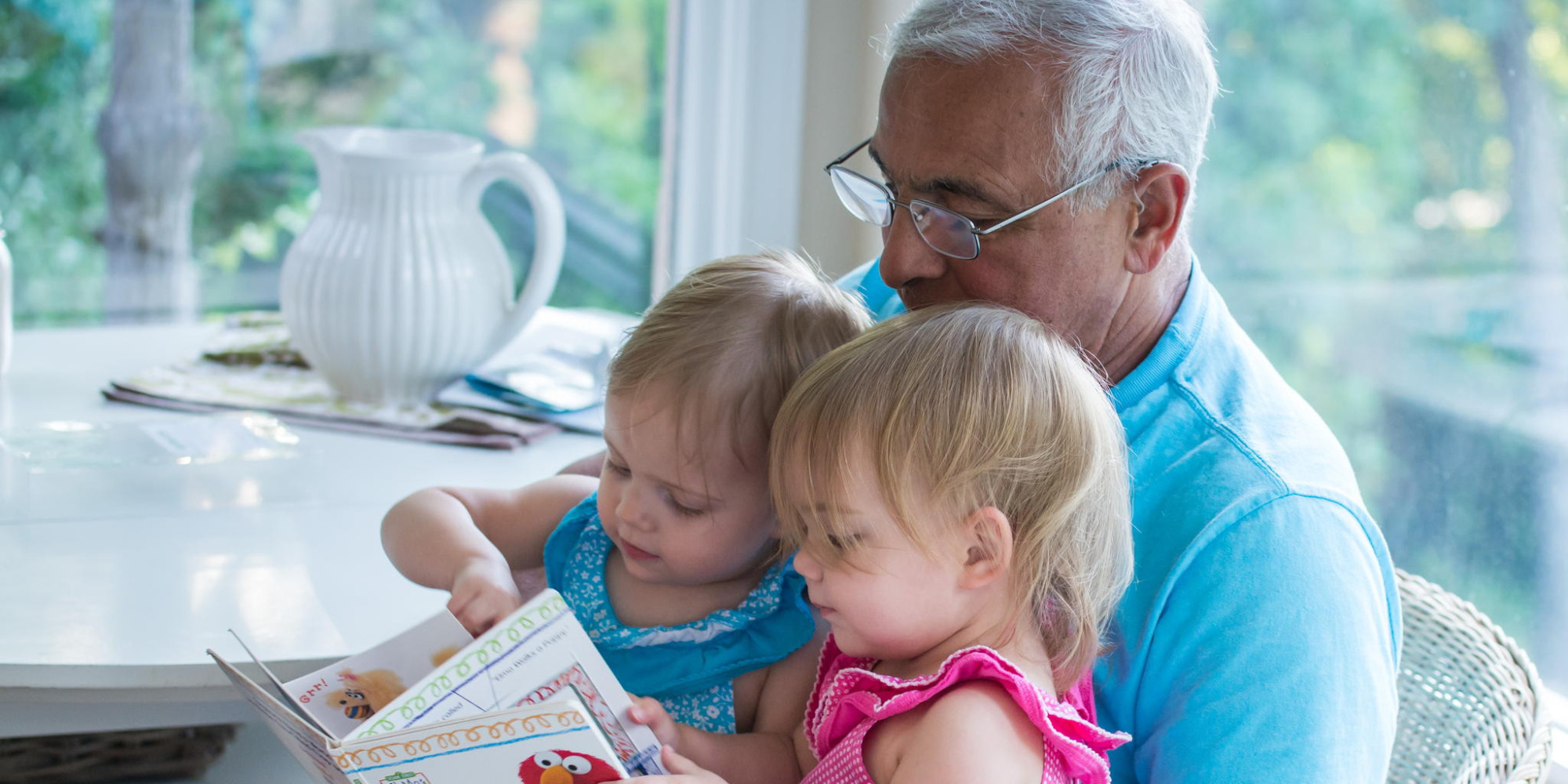 Grandpa With Grandkids