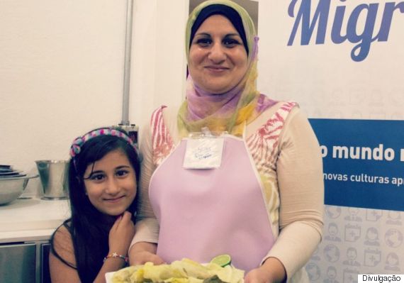 culinária síria refugiados
