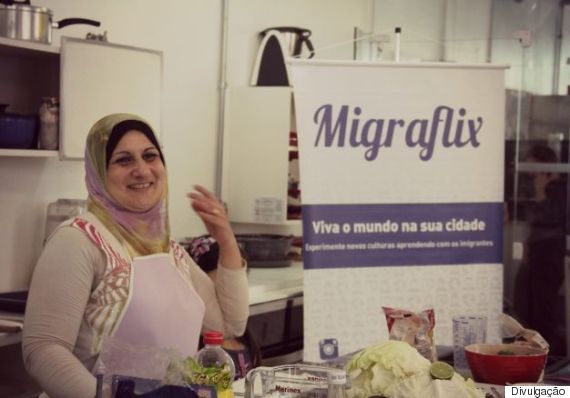 culinária síria refugiados