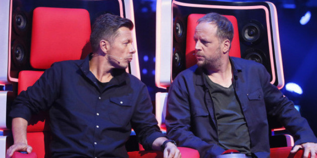 Smudo (r.) und Michi Beck bei "The Voice of Germany" in ihren Luxus-Stühlen