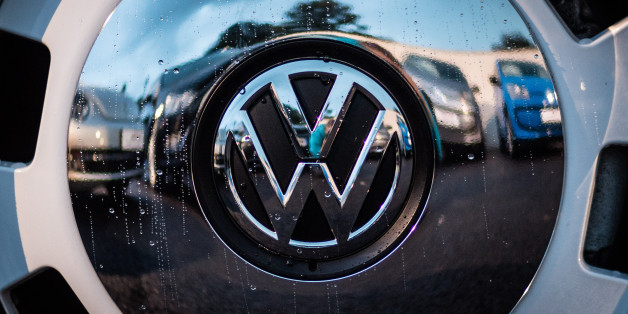 BATH, ENGLAND - OCTOBER 08: The Volkswagen logo is seen at a car dealership on October 8, 2015 in Bath, England. As the scandal surrounding Volkswagen and other motor manufacturers concerning diesel engined cars fitted with software to cheat emissions tests deepen, there have been calls for further tightening and regulation of the industry to reduce harmful emissions even further. (Photo by Matt Cardy/Getty Images)