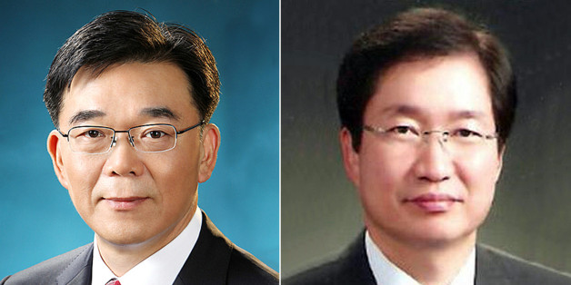 청와대는 19일 국토부 장관에 강호인 전 조달청장(왼쪽), 해수부 장관에 김영석 해수부 차관을 내정했다고 발표했다.