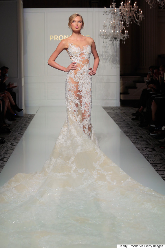 Sexy Wedding Dresses 'Naked' Is The Hottest Trend At